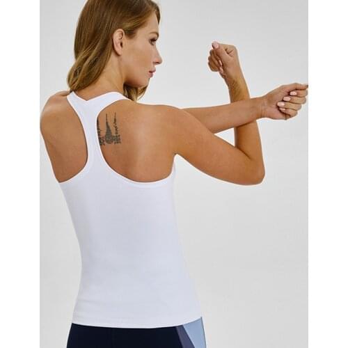 Yoga Vest Solid Workout Backless Shirts Sports Fitness Tank Top Women Active Wear Sleeveless Sexy Shirt Gym T Shirt