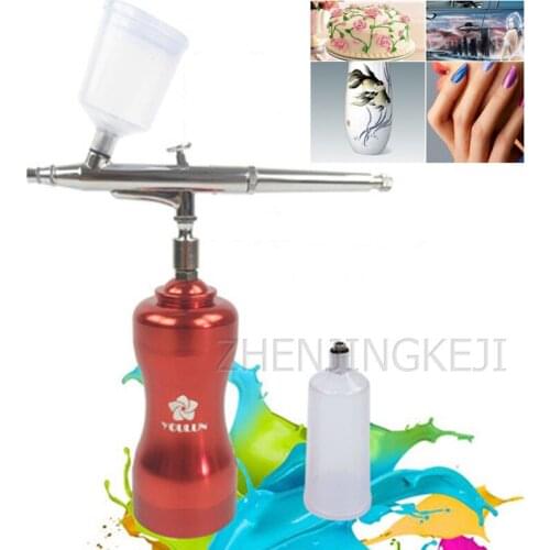Mini Rechargeable Air Pump Portable Model Air Pump Handheld 20ML + 40ML Electric Mark Airbrush Spray Paint Tools Spray Gun