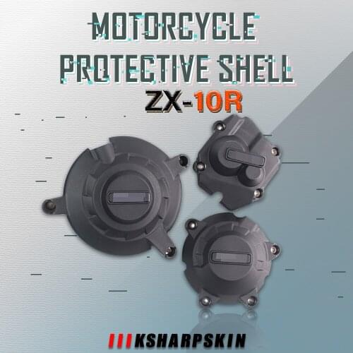 New Sale Free Shipping Motorcycle Accessories Guard From Engine Protective Cover For Kawasaki ZX-10R ZX10R 2011-2017