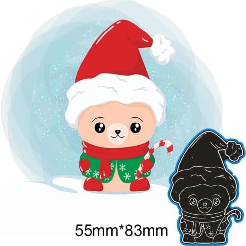 55*83mm Christmas baby new Metal Cutting Dies for card DIY Scrapbooking stencil Paper Craft Album template Dies