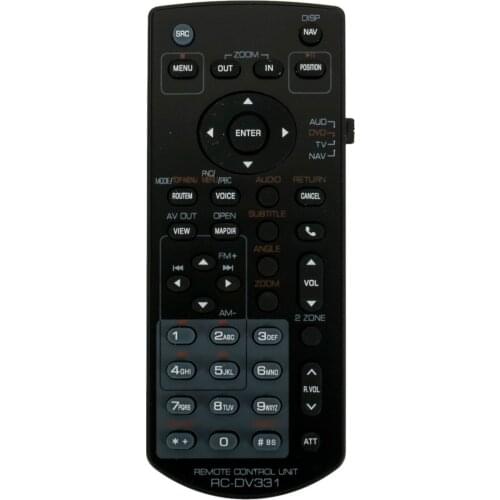 New RC-DV331 Remote Control fits for Kenwood RECEIVER NAVIGATION SYSTEM DDX616 DNX6160 DDX6046BT DDX516 DNX5160 KVT-516 KVT-696