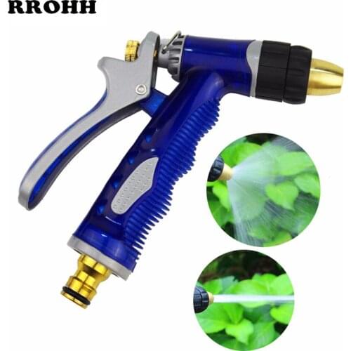 New Foam Pure Copper Water Gun With Foam Pot Plant Spraying Irrigation Water Spray Foam Dual-use Household Car Wash Water Gun