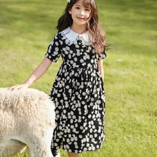 Princess Girls Dresses Girls Clothes Children Clothing Summer Kids Party Dresses for Girls Teens Girls Casual Daisy Dresses 2021