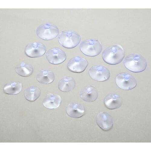10Pcs 28/30/35/40mm Sucker Suction Cups Clear Strong Vacuum Suckers Hook Hanger For Window Kitchen Bathroom Doll Toy Fridge