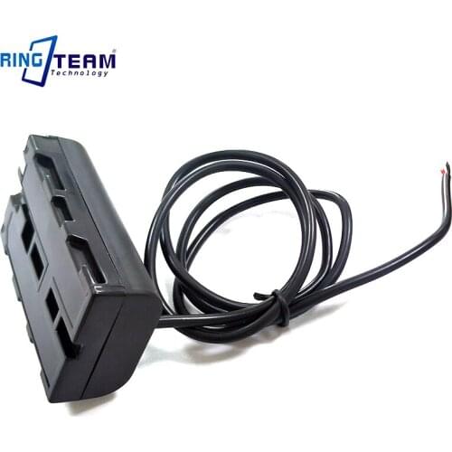 Empty Battery NP-F550 DC Coupler with Flying Lead Cable Replace NP-F970 F950 F750 F550 for SONY Camera Camcorder Monitor Light