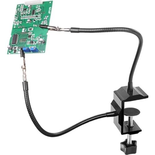 Vise Workbench Aluminum Stand Soldering Iron Bracket Soldering Station Sub-Circuit Board Soldering Station Two Jaws