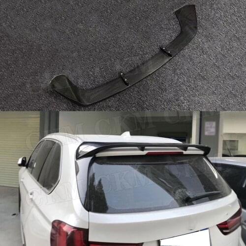 Carbon Fiber / FRP Rear Spoiler LM Style Roof Top Wings For BMW X5 F15 2015-2018 Tail Exterior Decoration Car Styling