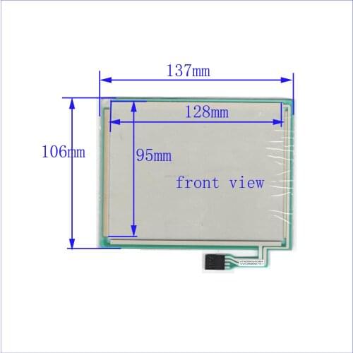 ZhiYuSun wholesale TP-060F-01 5pcs/lot 137*106mm 5.7inch 4lines resistance screen this is compatible blass suitable