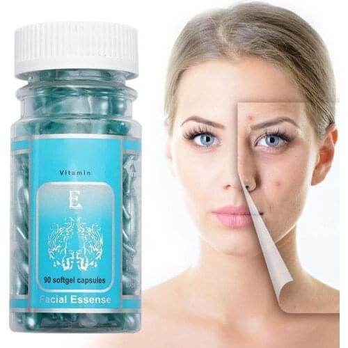 1 Bottle Aloe Vera Anti-spot Whitening Essence Capsules Essence Vitamin E Capsules Skin Care Capsules