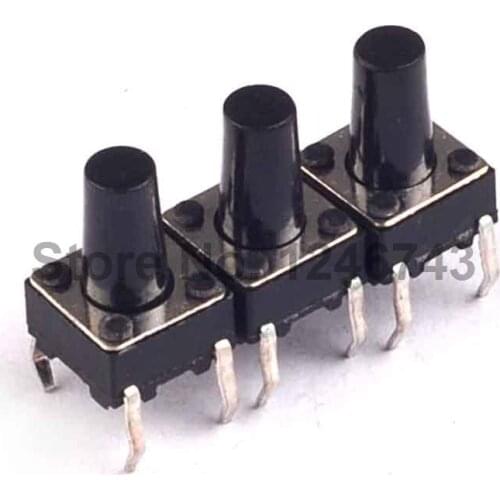 100PCS 6x6x9.5mm Tactile Switches Push Button Tact Switch 6*6*9.5mm