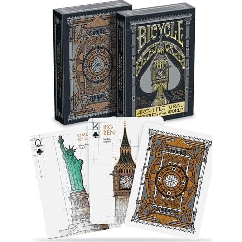 Bicycle Architecture Wonders Of The World Playing Cards Deck
