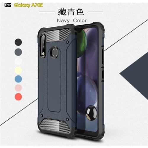 For Fundas Samsung Galaxy A70E Case For Galaxy A70E Cover Full Wrapped Armor Hybrid PC+TPU Shockproof Capas Cover Samsung A70E