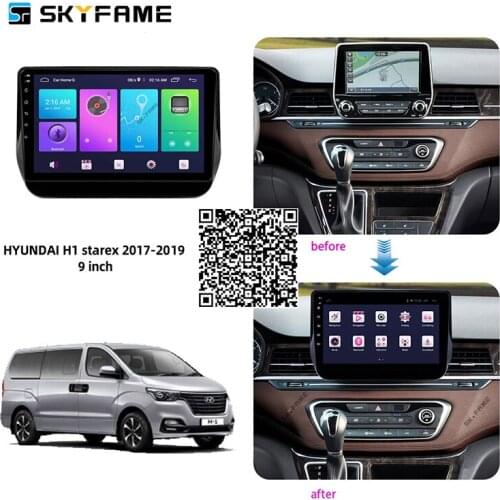 For Hyundai H1 Starex 2017-2019 Car Radio Stereo Android Multimedia System GPS Navigation DVD Player