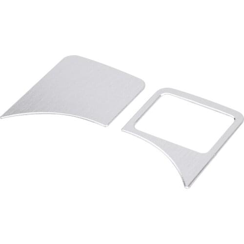 Aluminum Alloy Headlight Switch Button Trim Cover fit for Mercedes Benz A B C E GLK GL ML Class W176 W246 Type-A Type-B optional