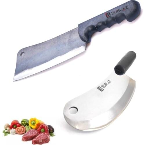 SürLaz Cleaver Kitchen Knives Stainless Steel Chopping Knife Bone crushing knife 4 mm