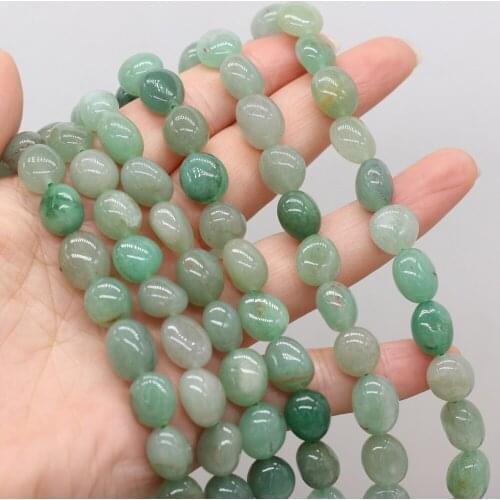 Hot Selling Natural Stone Bead Irregular Green Aventurine Beads 10-12 MM For DIY Jewelry Making Necklace Bracelet Accessory