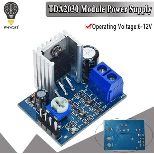 TDA2030 Module Power Supply TDA2030 Audio Amplifier Board Module TDA2030A 6-12V Single
