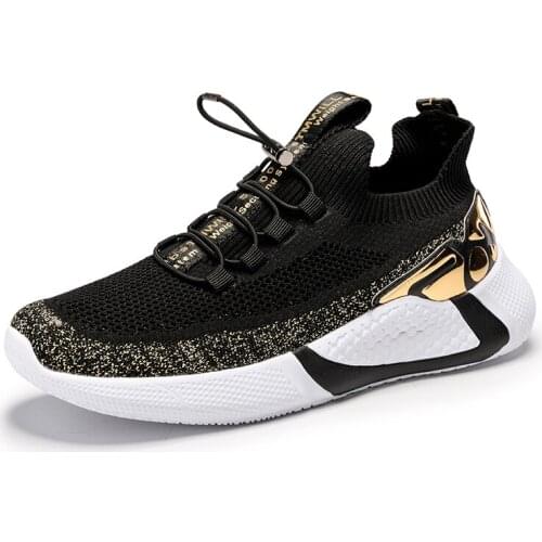 New Mesh Mens Casual Shoes Breathable Mens Sock Shoes Outdoor Sport Sneakers Walking Driving Footwear Male Car Shoes Size 39-46