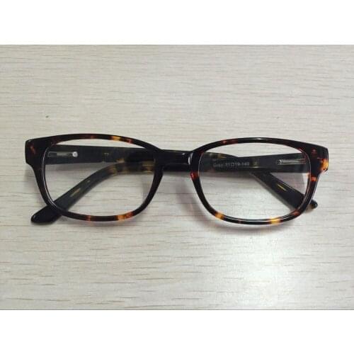 High Quality Vintage Glasses Frame For Men Women Acetate Square Prescription Eyeglasses Optical Lenses