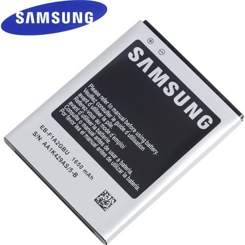 EB-F1A2GBU original Battery For Samsung Galaxy S2 i9100 i9108 i9103 I777 i9105 i9188 i9050 Replacement Phone Battery 1650mAh