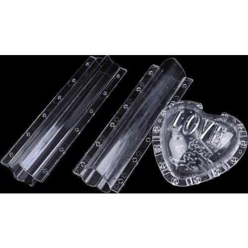 Plastic Heart/Star/Love Fruit Shaping Mould Cucumber Growth Forming Mold Vegetable Growing Mold Transparent Garden Nursery Pot