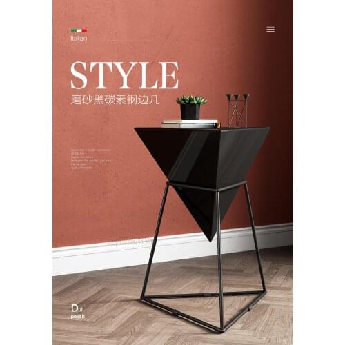 Nordic Living Room Side Table Simple Modern Sofa Balcony Small Apartment Small Table Creative Corner Table Side Table Glass