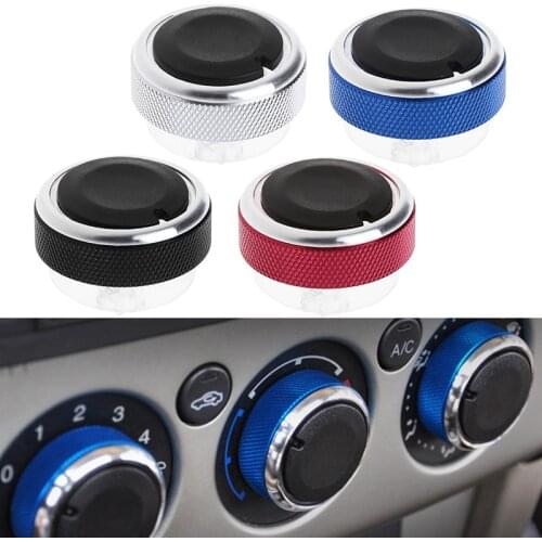 3PCS Air Conditioning heat control Switch knob AC Knob case For Ford Focus 2 MK2 3 MK3 Sedan Hatchback Mondeo auto accessories