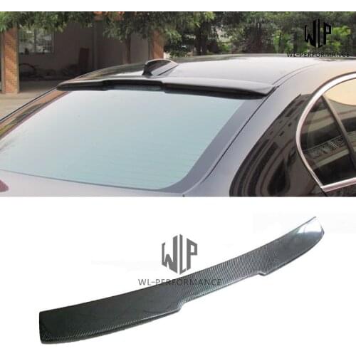E60 Carbon Fiber Rear Spoiler Car Styling Top Wings For BMW 5 Series E60 520i 525i 530i 535i Car Body Kit 2003-2009