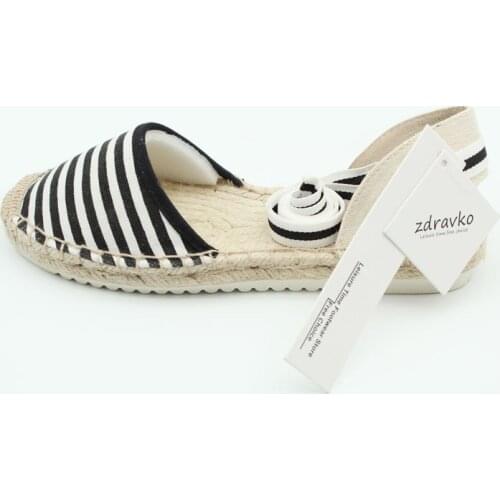 Womens Lace up Platform Flat Heel Espadrilles Closed Toe Ankle Wrap Sandals Shoes