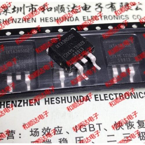 10pcs/lot IXTA3N50D2 New Spot TO-263 500V 3A