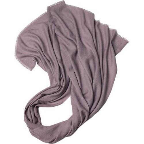 100%goat cashmere women new fashion scarfs shawl pashmina 65x190cm small scattered tassel beige yellow 4color