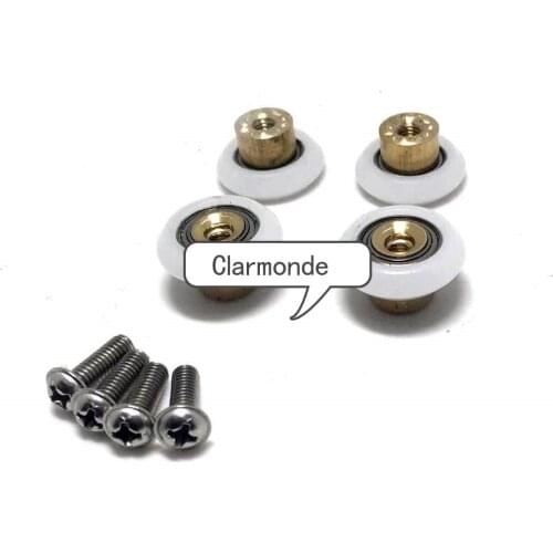 2PCS/4PCS/8PCS/ bathroom glass door sliding door shower door roller Outer diameter 19mm/23mm/ 25mm/27mm