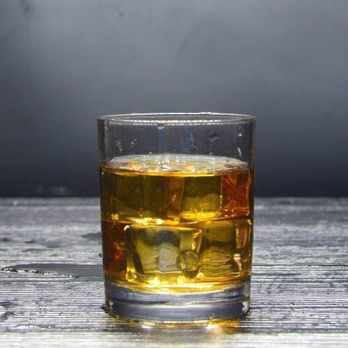 2 Pcs/slot classical transparent fashion whiskey wine glass party pub wine drinking glass cups 0831-01