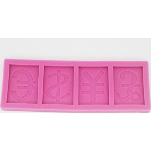 4 with different currencies, money, sugar, cake, chocolate, cookie, P899