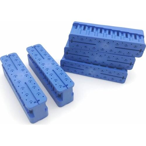 5pcs Dental Endo Measuring Block Endodontic File Holder Ruler Autoclavable