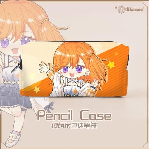 Anime LoveLive!SuperStar!! Shibuya Kanon Student Cartoon Zipper Pen Bag Pencil Case Cosplay Cosmetic Bag Stationery box Gifts