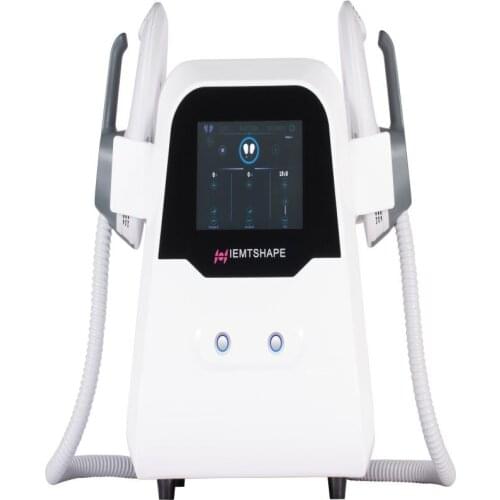 Emslim Muscle Stimulation Machine Portable TeslaSculpt Electromagnetic Body Sculpting Fat Removal Build Muscle Device 2 Handles