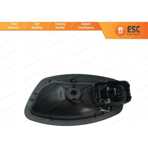 ESC EDP929 Interior Door Handle RIGHT 806710001R BLACK for Renault Fluence Megane MK3 Clio MK4 Captur