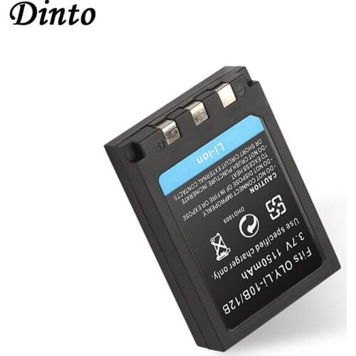 Dinto 1150mAh 3.7V Li-10B Li10B Li 10B Li-12B Li12B Li 12B Camera Battery for Olympus u-300 400 500 600 800 810 C-760 765 70
