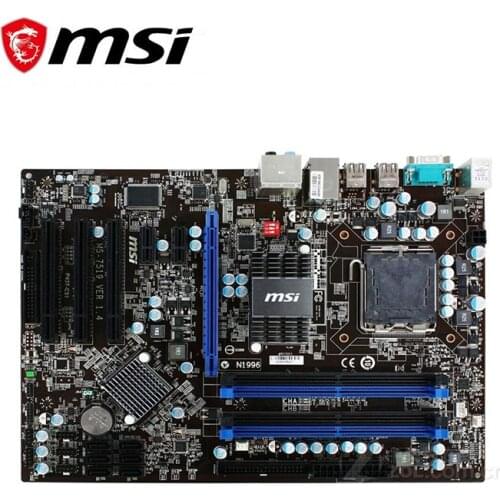 For MSI P43T-C51 Motherboard LGA 775 DDR2 16GB For Intel P43 Desktop Mainboard SATA II PCI-E X16 Used