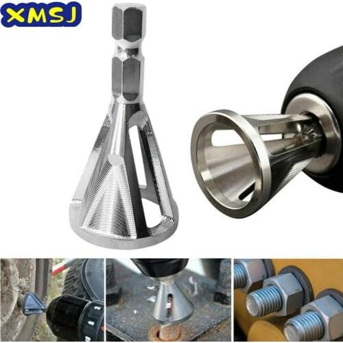 Stainless Deburring Chamfer Tool External Deburring Drill Bit Remove Burr Tool for Metal Drilling Tool Deburring Chuck Tools