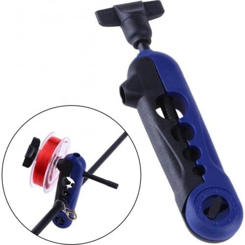 2Pcs Mini Portable Adjustable Fishing Line Spooler Rod Bobbin Reel Winder Board Fishing Line Spooler