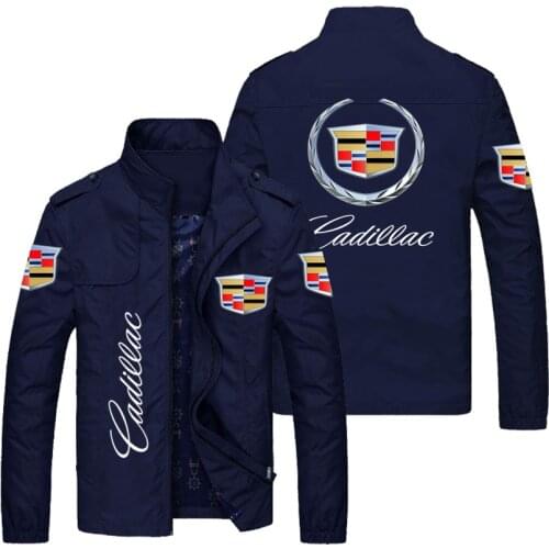 Car Logo Printed Jacket Mens Casual Jacket Solid Color Coat Top Mens 2021 Fashion Spring Cardigan Mens Jacket Jacket