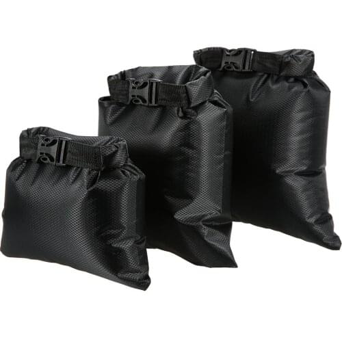 Lixada 3pcs Dry Bag 1L+2L+3L Waterproof Dry Bag Outdoor Ultralight Dry Sacks Camping Backpacking Kayak Climbing Swimming Dry Bag