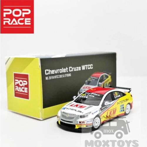 POPRACE 1:64 Chervolet Cruze WTCC Macau 2012 Winner Diecast Model Car