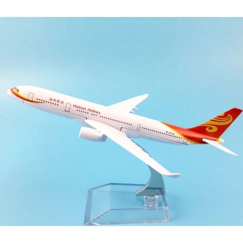 HAINAN AIRLINES AIRLINES 16CM HAINAN AIRLINES MODEL PLANE AIRCRAFT TOYS FOR CHILDREN AIRPLANE BIRTHDAY GIFT