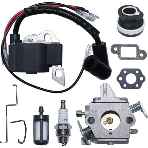 NEW-C1Q S57B Carburetor Ignition Coil Kit for Stihl 017 018 MS170 MS180 Chainsaw Replace 1130 120 0603