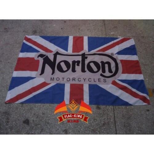 Norton racing flag norton banner,100% polyster 90*150 CM flag,flag king
