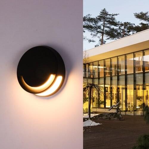 Outdoor Waterproof IP65 Wall Lamp Modern 10W LED Wall Light Indoor Sconce Decorative lighting Porch Garden Lights Wall Lamps
