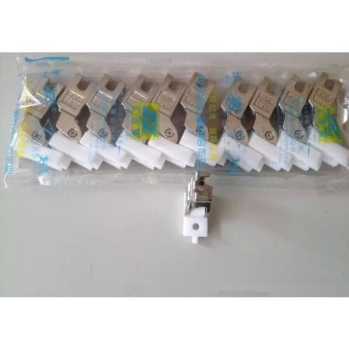 Industrial sewing machine presser foot invisible zipper presser foot zipper presser foot S518N -t plastic with baffle